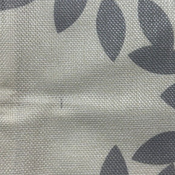 Unbranded 1 Pillowcase Cover Beige Grey Leaf Pattern Handmade Zip Closure Home - Picture 4 of 6